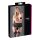 Cottelli Plus Size - Blonde & Snøred Strømpeholder (Sort) - XL