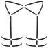 Cottelli - trusse - tynd mesh - sort