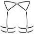 Cottelli - trusse - tynd mesh - sort