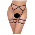 Cottelli - trusse - tynd mesh - sort - L/XL