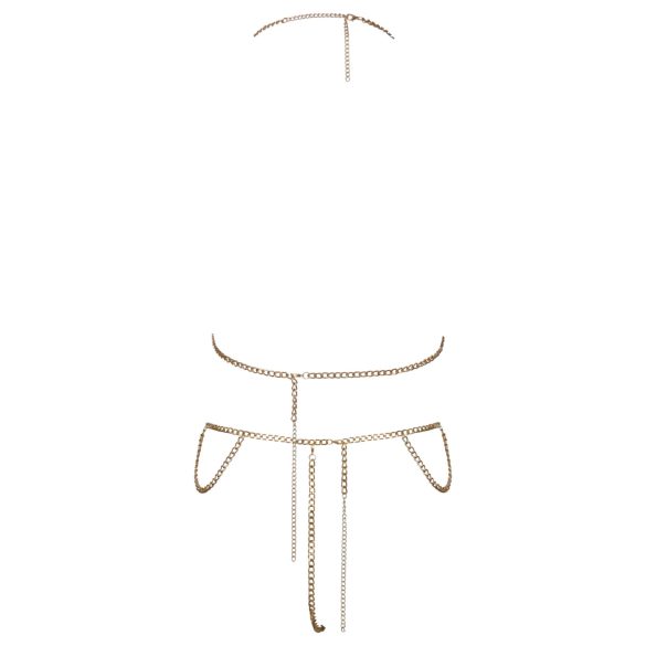 Cottelli - kropssmykke med kæde - guld