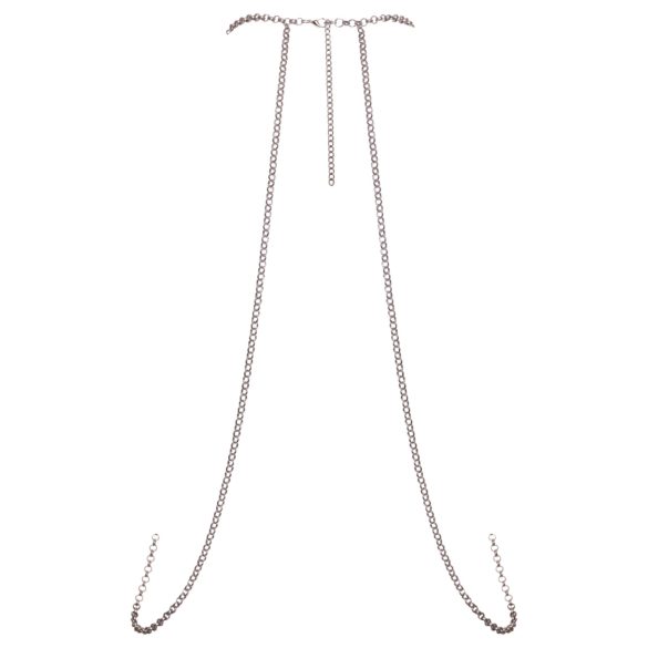 Cottelli - kropssmykke med kæde (sølv)