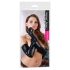 Cottelli - lange handsker - skinnende - sort