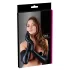 Cottelli - lange handsker - skinnende - sort