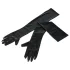Cottelli - lange handsker - skinnende - sort