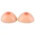 Cottelli - silikone push-up indlæg med brystvorte (2x1000g)