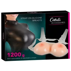 Cottelli - push up brystproteser - silikone - 2x600g