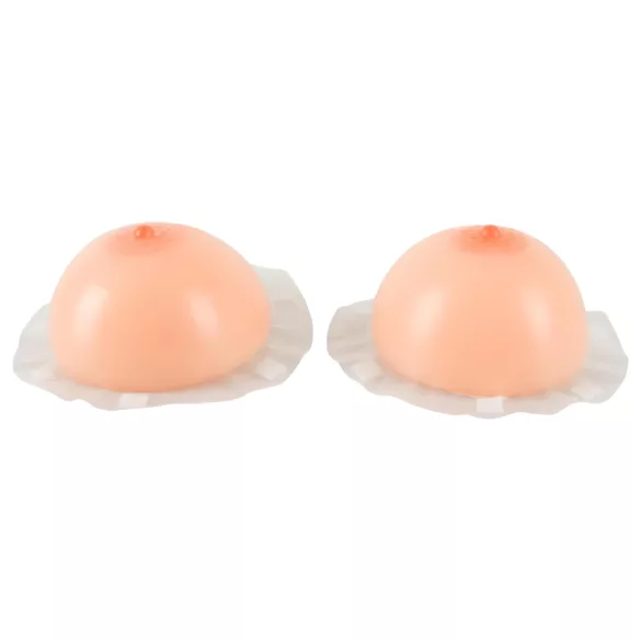 Cottelli - silikone push up bryster med bh - 2x1000g