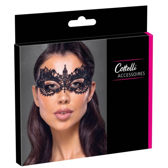 Cottelli - blonde maske (sort)