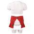 Cottelli - Skolepige kostume (5 dele) - L