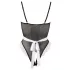 Cottelli - sexet stuepige body - sort lingeri