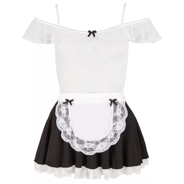 Cottelli - stuepige kostume - blonde detaljer
