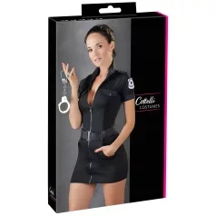   Cottelli Police - politikostume til kvinder - kjole - sort - XL