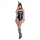 Cottelli Bunny - bunny kostume - blankt sexet outfit - 5 dele - L
