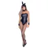 Cottelli Bunny - bunny kostume - blankt sexet outfit - 5 dele - L