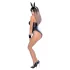 Cottelli Bunny - bunny kostume - blankt sexet outfit - 5 dele - L