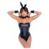 Cottelli Bunny - skinnende, sexet kaninoutfit (5 dele) - XL