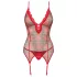 Obsessive Jollymore - julelingerie sæt - XL/XXL