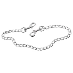 ZADO - dobbelt metal karabinhage og kæde - 50cm