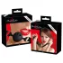 Bad Kitty - silikone gagball - mellem - sort