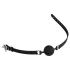 Bad Kitty - silikone gagball - mellem - sort
