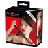 Bad Kitty - silikone mundgag med lille dildo - sort