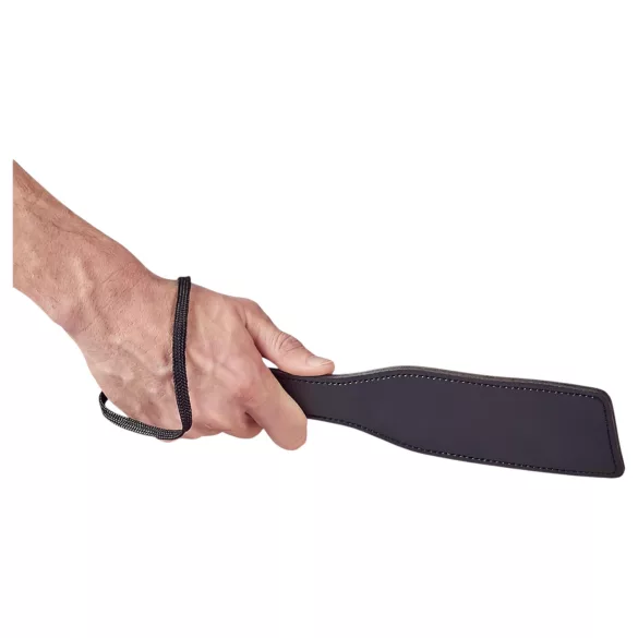 Bad Kitty - bondage sæt med velcrolukning - kunstlæder - sort - 8 dele