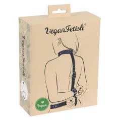 Vegan Fetish - bondage sæt til håndled - sort