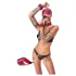 Bad Kitty - bondage sæt - 7 dele - rød