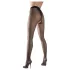 Cottelli - sexet strømpebukser - satin look - sort - XL