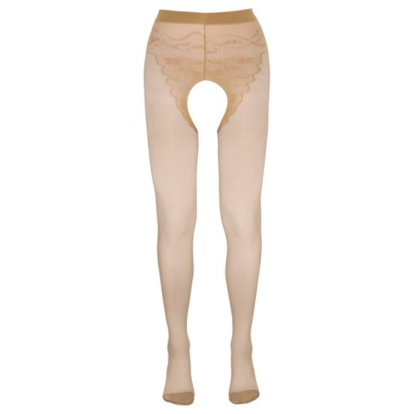 Cottelli - Strømpebukser - Stribet - Nude - 2