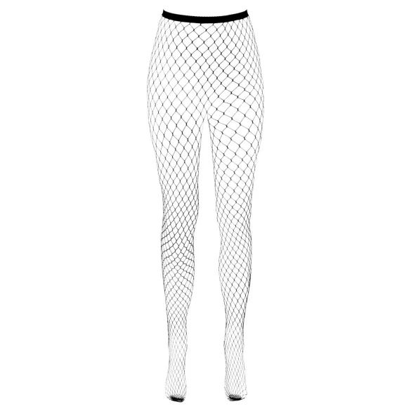 Cottelli - åbne netstrømper (sort) - S-L