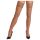 Cottelli - blonde, blomstrede stay-ups (natur) - 4/L