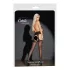 Cottelli - sexstrømper med blondekant - sort - 3