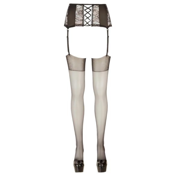 Cottelli - silkeagtige strømper (sort)