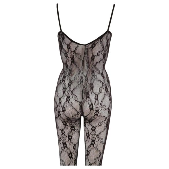 NO:XQSE - catsuit med blonde - sort - L/XL