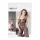 NO:XQSE - bodystocking med blonde og net - sort (S-L)