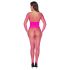 Cottelli - net bodystocking - pink - S-L