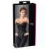 Cottelli - Broderet festkorset (sort) - XL