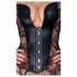 Noir - corset med hofteholder - blonde - sort - M