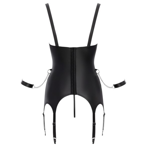 Cottelli - bondage sæt med mellemstore bryster - sort - XL