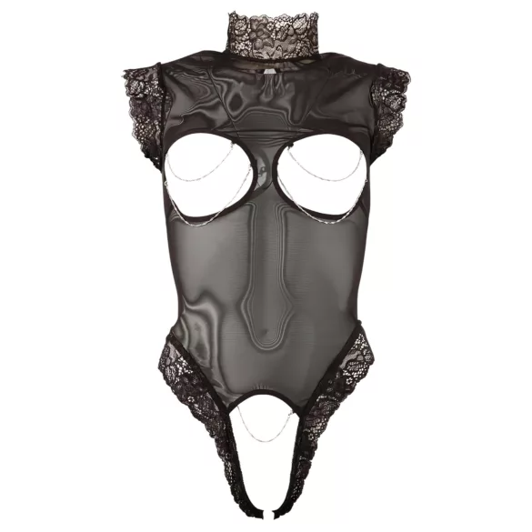 Abierta Fina - blondebody - frækt design - sort - M