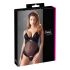 Cottelli - bodystocking - blød elastisk - sort - 80C/M