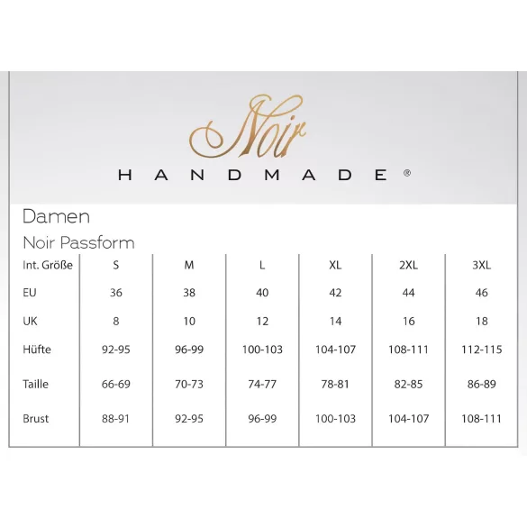 Noir - catsuit med lange ærmer - blank - sort - M