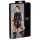 Cottelli Bondage - body uden ærmer og håndjern - wetlook - sort - M