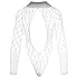 NO:XQSE - bodystocking med lange ærmer - net - sort (S-L)