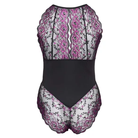Cottelli Plus Size - blondebody - plus size - sort/lilla