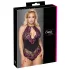 Cottelli Plus Size - blondebody - plus size - sort/lilla - 2XL