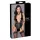Cottelli Bondage - body med halsbånd - blonde - sort - M