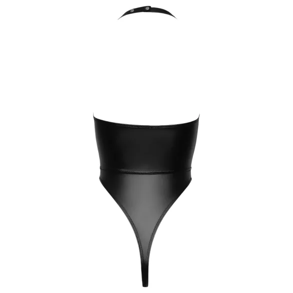 Cottelli Party - bodysuit med halsbånd - blank - sort